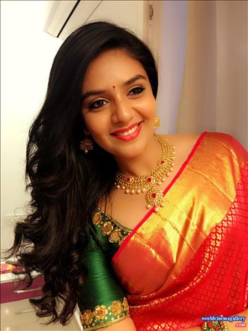 Sreemukhi latest Photoshoot Stills