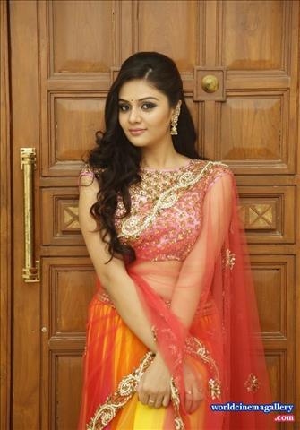Sreemukhi Saree Stills