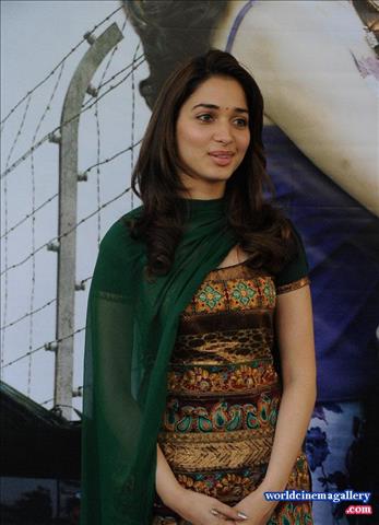 Tamanna in Blue Saree