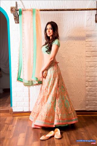 Telugu Actress Surabhi Prabhu photoshoot for jyoti mukherjee designs