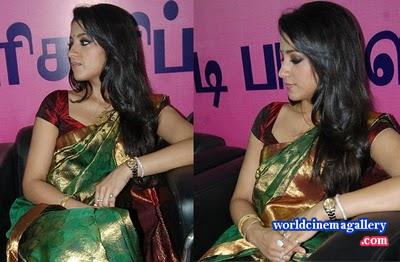 Trisha Pothys Silk Saree Contest Stills