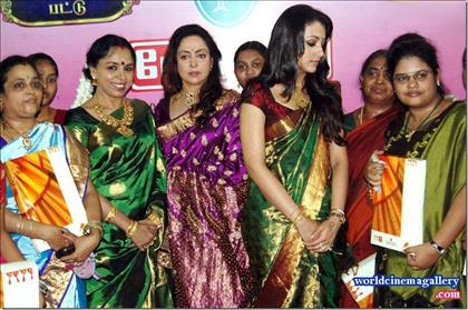 Trisha Pothys Silk Saree Contest Stills
