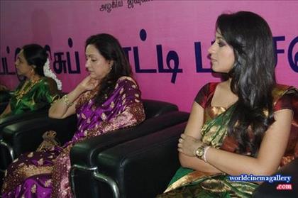 Trisha Pothys Silk Saree Contest Stills