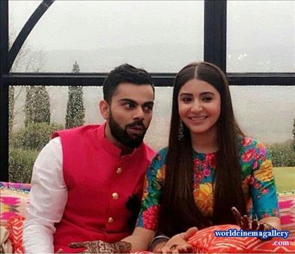 Virat Kohli with Anushka Sharma Marriage Photo Album