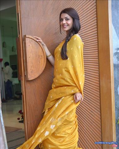 Kajal Aggarwal Radha Saree Stills