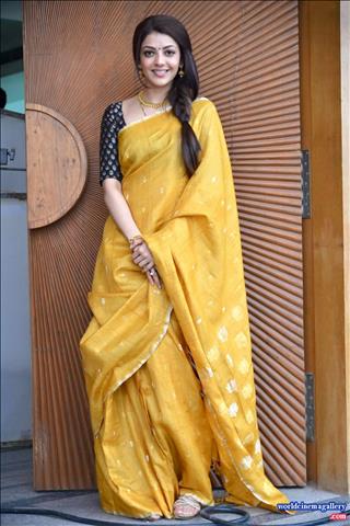 Kajal Aggarwal Radha Saree Stills