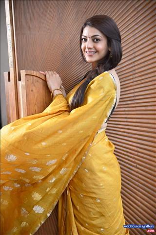 Kajal Aggarwal Radha Saree Stills