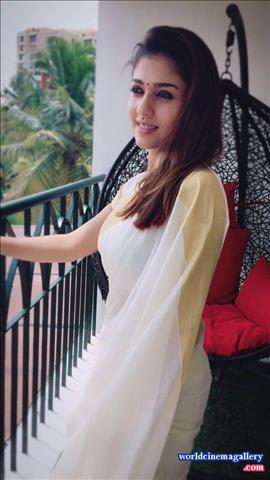 Nayanthara Saree stills