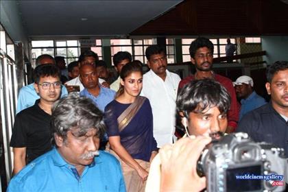 Nayanthara stills at aram movie
