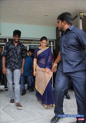 Nayanthara stills at aram movie