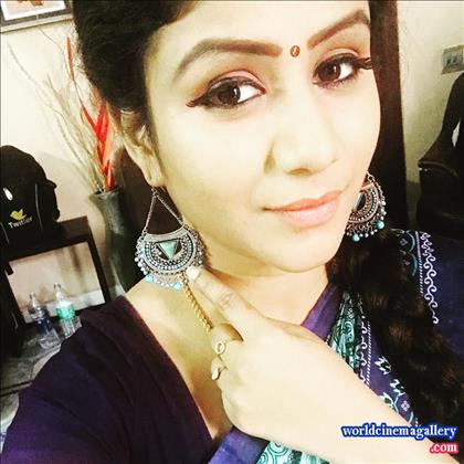 Raja Rani serial actress semba Alya Manasa Stills