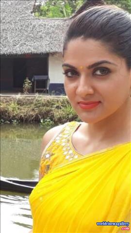 Sakshi Chaudhary Hot Yellow Dress - World Cinema Gallery