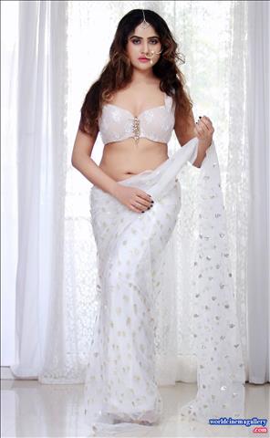 Sony Charishta latest Hot Stills in white dress