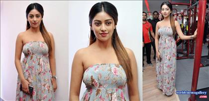 Anu Emmanuel Stills at Fitness gym launch