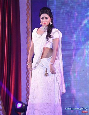 Shriya Hot Cleavage Stills