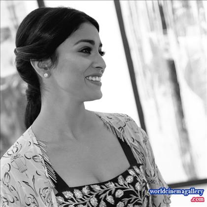 Shriya Hot Cleavage Stills