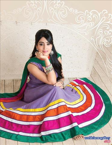 Shriya Hot Cleavage Stills