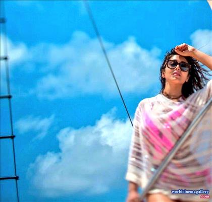 Shriya Hot Cleavage Stills