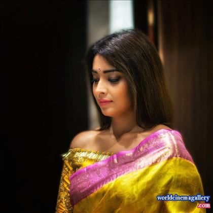 Shriya Latest Stills in VRK Silks Saree