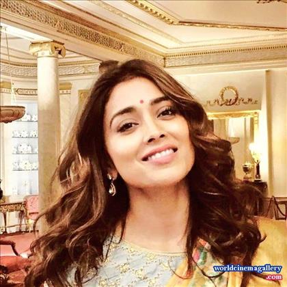 Shriya Latest Stills in VRK Silks Saree