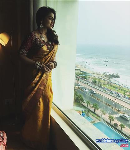 Shriya Latest Stills in VRK Silks Saree