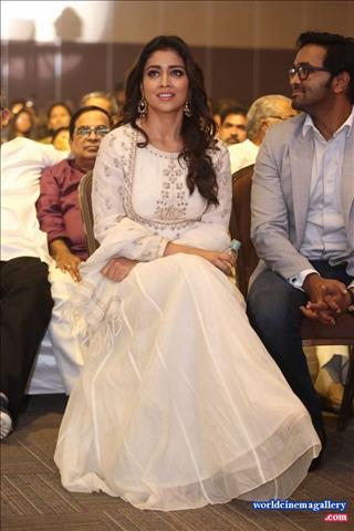 Shriya Saran Stills At Gayatri Movie Audio Launch
