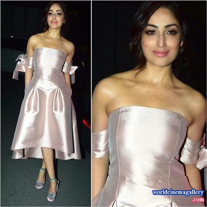 Yami Gautam Hot Stills in White dress