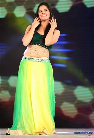 Anasuya Stills at Gama Awards 2014