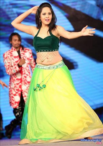 Anasuya Stills at Gama Awards 2014