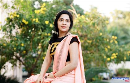 Anchor Ramya Saree Stills - World Cinema Gallery