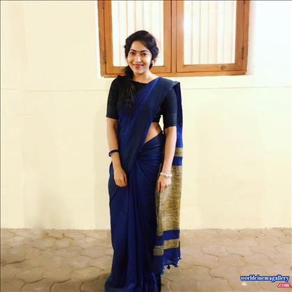 Anchor Ramya Saree Stills - World Cinema Gallery