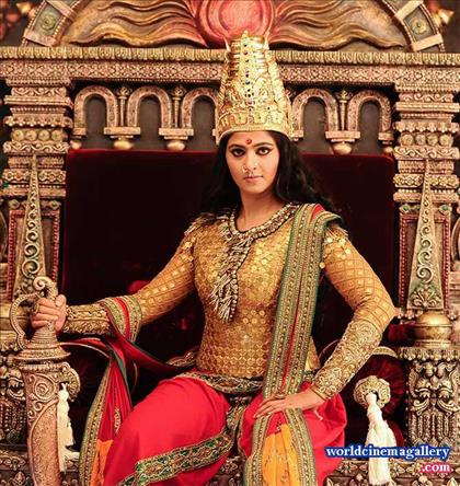Anushka Shetty Bahubali Devasena Stills