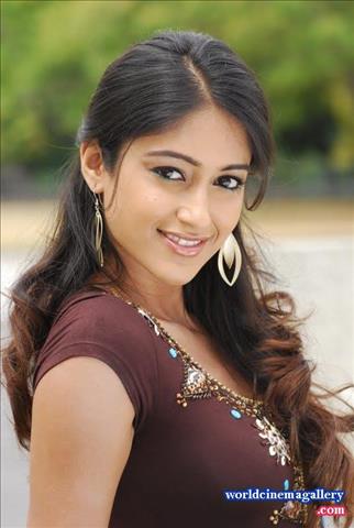 Ileana D'cruz Hot Brown t shirt Stills