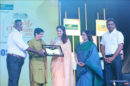 Nayanthara latest Stills in The Hindu WorldOfWomen 2018