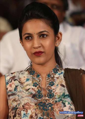 Niharika Stills at Kanche Audio Launch