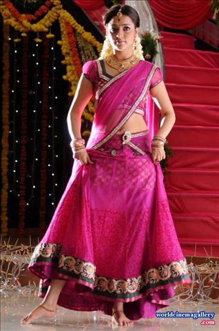 Nisha Aggarwal Hot Saree Stills