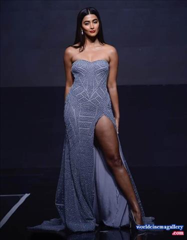 Pooja Hegde Hot Stills in Ramp Walk