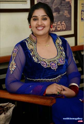Telugu Serial Actress Priya Stills in Salwar Kameez