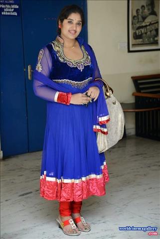 Telugu Serial Actress Priya Stills in Salwar Kameez