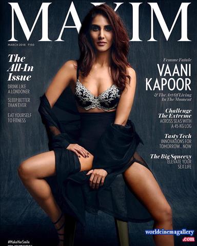 Vaani Kapoor Stills at Maxim Magazine