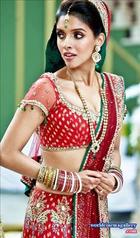 Actress in Bridal look