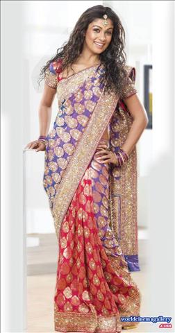 Actress in Bridal look