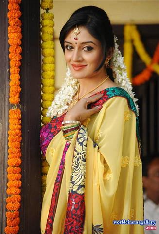 Actress in Bridal look