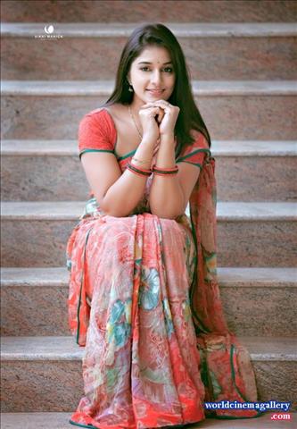 Actress in Saree Stills
