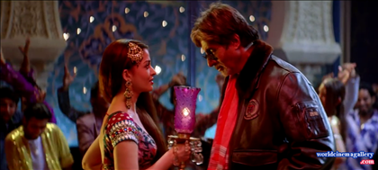 Aishwarya Rai in Kajra Re Item Songs from Bunty Aur Babli Movie