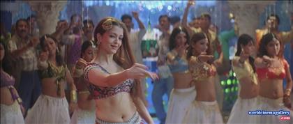 Aishwarya Rai in Kajra Re Item Songs from Bunty Aur Babli Movie