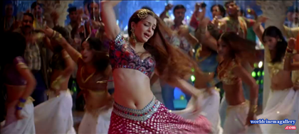 Aishwarya Rai in Kajra Re Item Songs from Bunty Aur Babli Movie