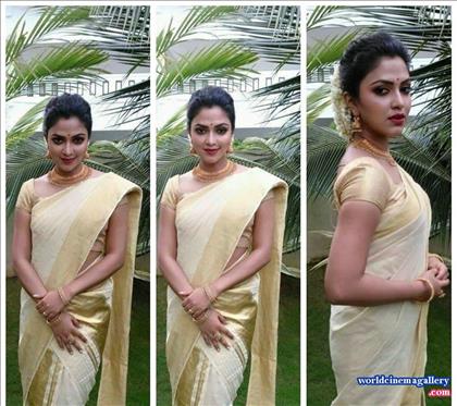 Amala Paul in Kerala Saree