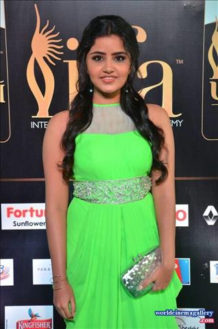 Anupama Stills At IIFA Utsavam Awards 2017