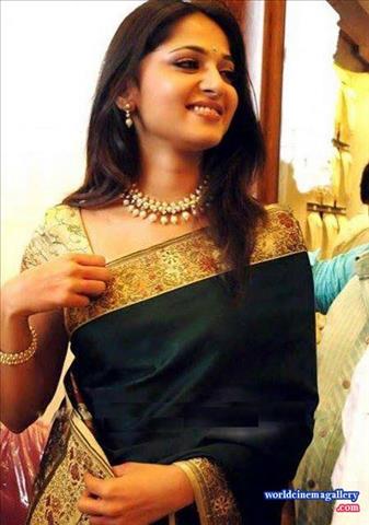 Anushka Saree Stills